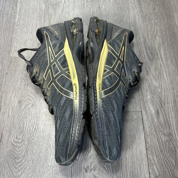 Asics Gel Jadeite Mens Sz 10 Black Gold Athletic Running Shoes Sneakers 1011B401 main image 8
